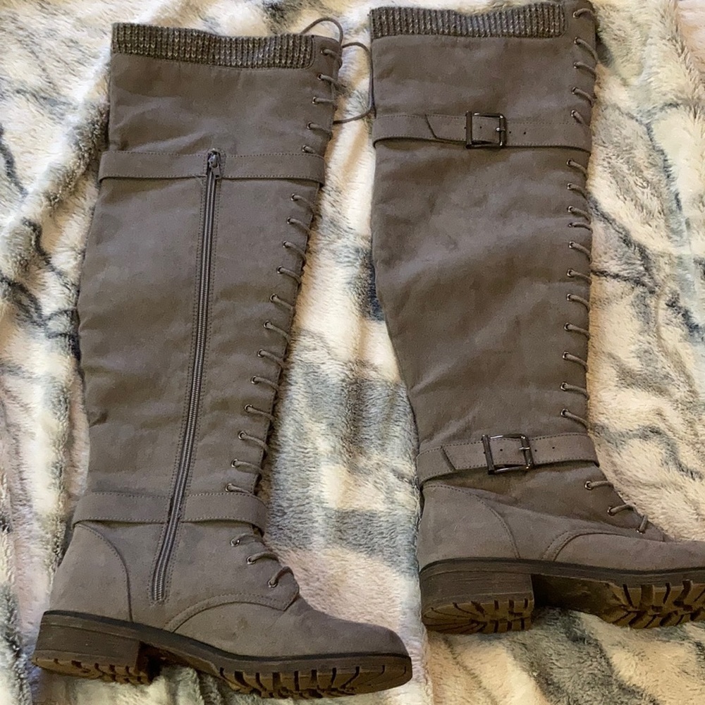 Knee high boots